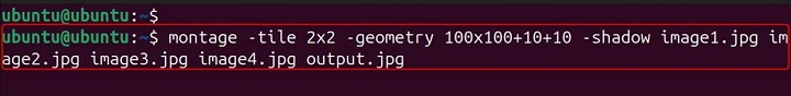 montage Command in Linux14