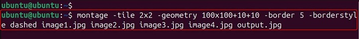 montage Command in Linux15