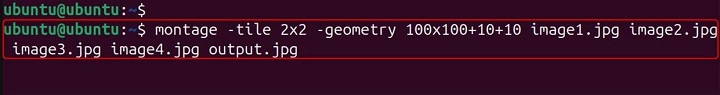montage Command in Linux5
