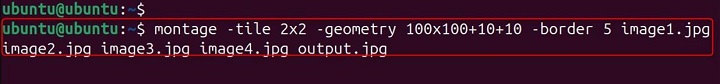 montage Command in Linux6