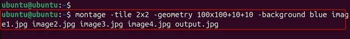 montage Command in Linux7