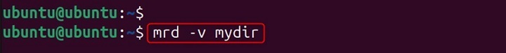 mrd Command in Linux5