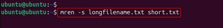 mren Command in Linux6