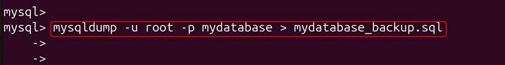 mysql Command in Linux19
