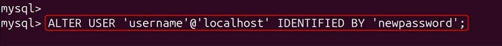 mysql Command in Linux25
