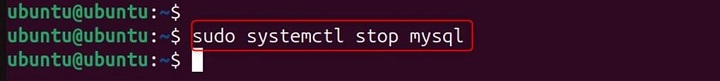 mysql Command in Linux3