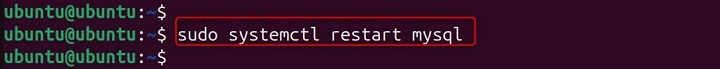 mysql Command in Linux4