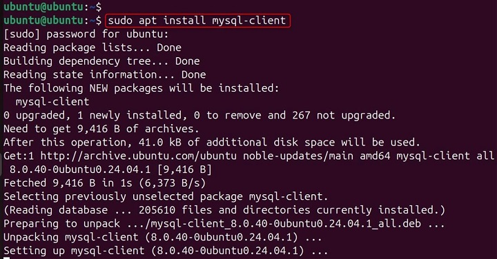 mysqladmin Command in Linux1