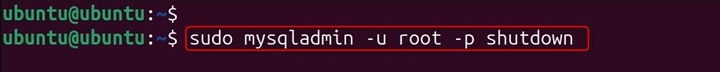 mysqladmin Command in Linux7