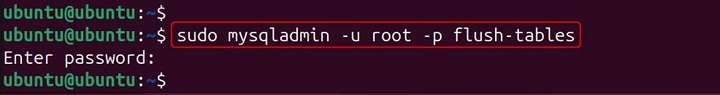 mysqladmin Command in Linux9