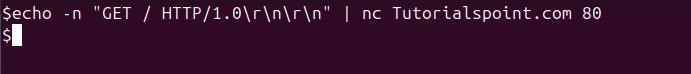nc Command in Linux5