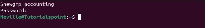 newgrp Command in Linux4