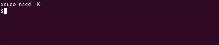 nscd Command in Linux6