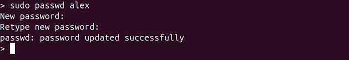 passwd Command in Linux2