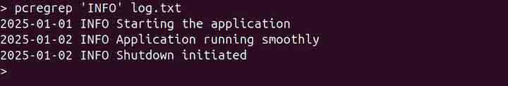 pcregrep Command in Linux2