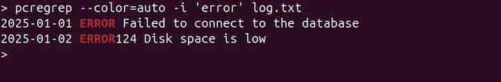 pcregrep Command in Linux6