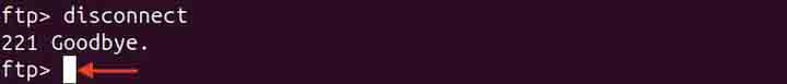 pftp Command in Linux11