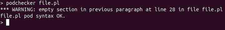podchecker Command in Linux2