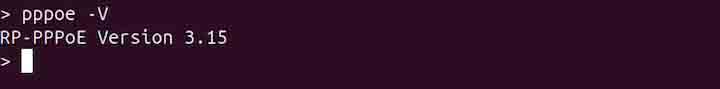 pppoe Command in Linux1