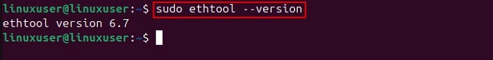 Prerequisites to Use ethtool