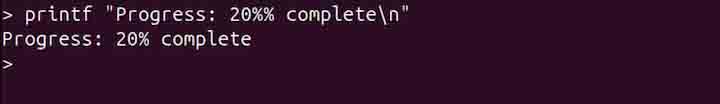 printf Command in Linux11