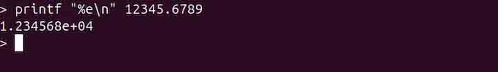 printf Command in Linux5