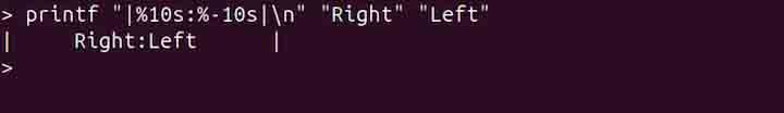 printf Command in Linux8