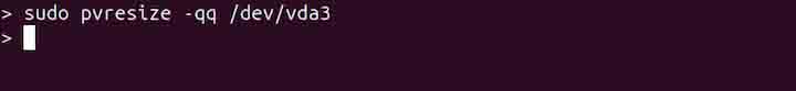 pvresize Command in Linux4