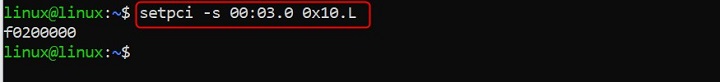 Querying a Configuration Register