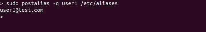 Querying an Alias