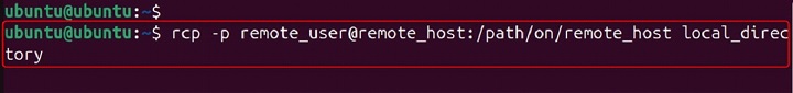 rcp Command in Linux8