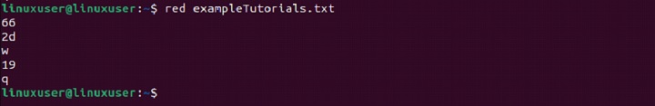 red Command in Linux5