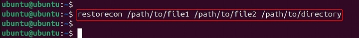 restorecon Command in Linux8