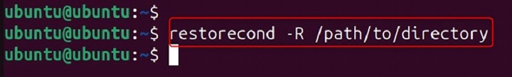 restorecond Command in Linux3