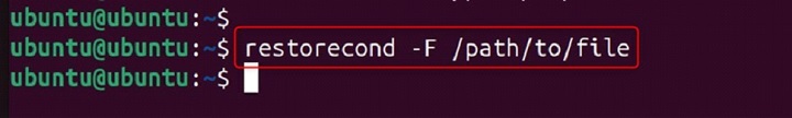 restorecond Command in Linux6