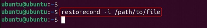 restorecond Command in Linux7