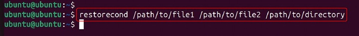 restorecond Command in Linux8