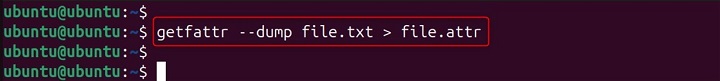 Restoring Extended Attributes