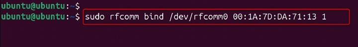rfcomm Command in Linux2