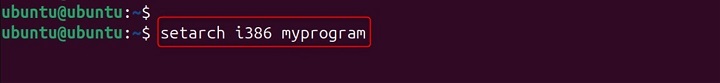 Running a 32-bit Program