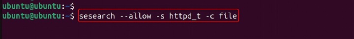 sesearch Command in Linux10