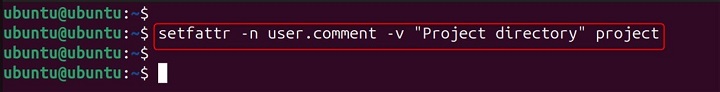 Setting Attributes for Directories
