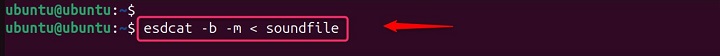 Setting Output Format esdcat Command 1
