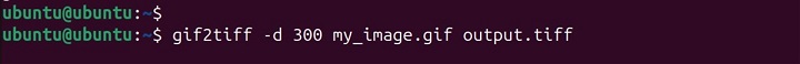 Setting Output Resolution to 300 DPI