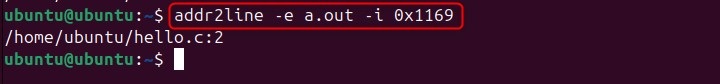 Show Inlined Functions in addr2line