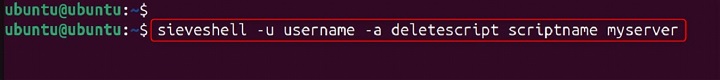 sieveshell Command in Linux10