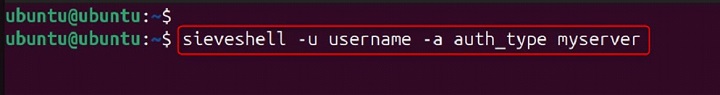 sieveshell Command in Linux17