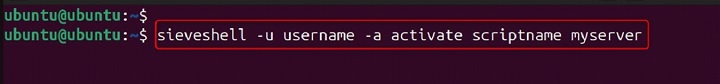 sieveshell Command in Linux8
