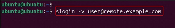 slogin Command in Linux6