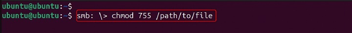 smbclient Command in Linux16